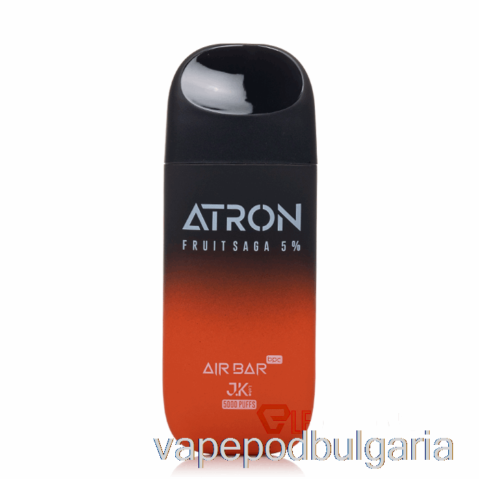 Vape 10000 Дръпки Air Bar Atron 5000 Disposable Fruit Saga
